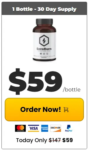 SeroBurn 1 bottle 30 day supply